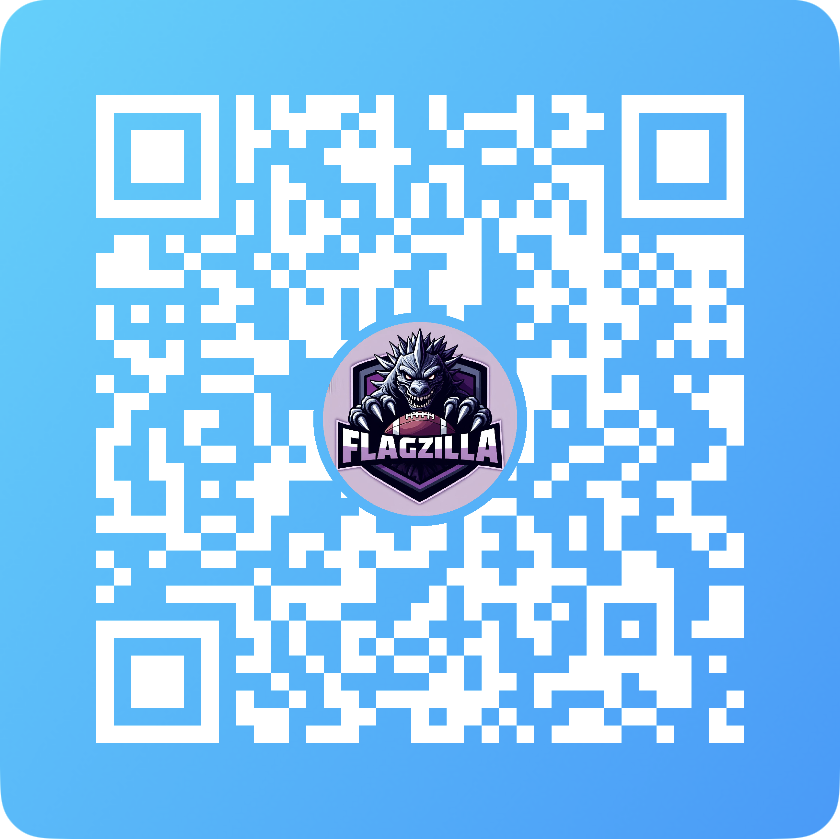 QR code to join the Flagzilla GroupMe team chat
